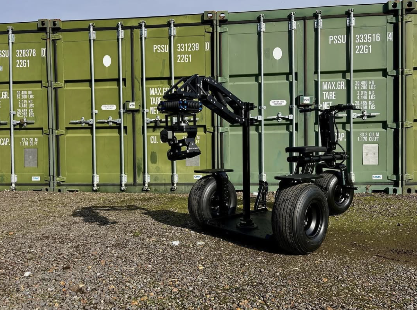 The Raptor Electric Trike available for hire from the independent grip company